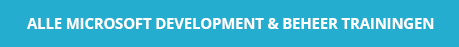 Microsoft development en beheer trainingen