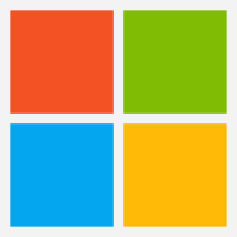 Vijfhart - Microsoft logo