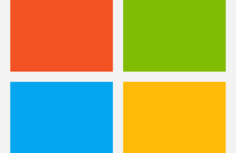 Vijfhart - Microsoft logo
